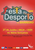 3.ª edição da Festa do Desporto do Barreiro Entrega das Medalhas de Bons Serviços e Dedicação