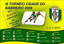 III Torneio Cidade do Barreiro - G.D. Fabril Demonstração de Patinagem Artística na abertura do Torneio