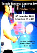 Luso do Barreiro Organiza Torneio Regional de Badminton - Seniores D