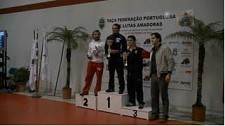 Taça da Federação Portuguesa de Lutas Amadoras Atletas de Setúbal em confronto na final dos Cadetes Masculinos