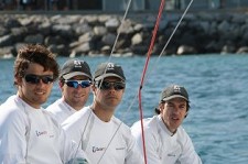 Equipa de Álvaro Marinho - Olimpico do BARREIRO Seth Sailing Team (des)espera em Lanzarote por vento
