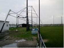 RUGBY VILA DA MOITA Temporal destrói Campo do Gaio