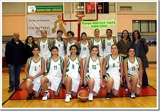 Equipa de Sub-16 Femininos Cadetes do GDESSA - Barreiro apuradas para o Campeonato Nacional – após terem conseguido o Titulo de Campeãs Regionais 2009/2010