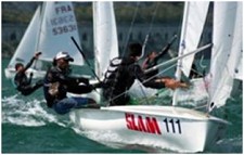 BARREIRO Velejadores do Clube de Vela do Barreiro Participam na 1ª Prova do Campeonato Regional de Juniores e Absolutos