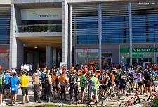 Passeio de Cicloturismo no Barreiro Cerca de 300 participantes pela Erradicação da Poliomielite