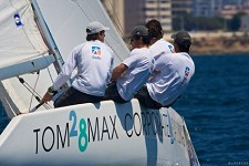 Equipa de Olimpico do Barreiro Seth Sailing Team com arranque positivo no Europeu