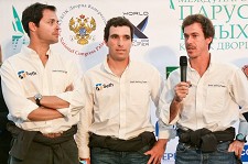 Equipa de Olimpico do Barreiro Seth Sailing Team começa bem na Russia