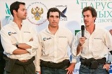 Equipa de Alvaro Marinho - Olimpico do Barreiro Seth Sailing Team em dia azarado, parte mastro na Russia