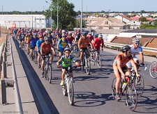 Fidalbyke nas Festas do Barreiro Passeio de Cicloturismo com a presença de cerca de 140 participantes