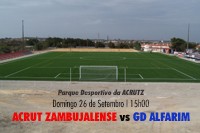 Derby da freguesia do Castelo - Sesimbra ACRUT ZAMBUJALENSE recebe GD ALFARIM
