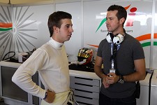 António Félix da Costa já rodou de Fórmula no 1 Yaas Marina em Abu Dhabi