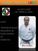 Liga Nacional de Karate Portugal no Barreiro Promove estágio no Pavilhão da Escola Secundária de Santo António