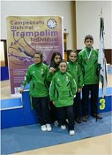 Grupo Desportivo Fabril do Barreiro Com 8 praticantes no Campeonato Distrital de Tampolim em Sines