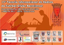 Torneio Internacional de Xadrez no Barreiro Comemorações do Centenário do Futebol Clube Barreirense