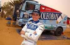 Tempestade obriga a cancelar 2ª etapa e Elisabete Jacinto passou o dia no Bivouac de Ksar Ghilane