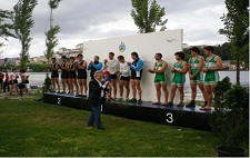 Regata Internacional da Queima das Fitas em Coimbra Fabril do Barreiro conquistou um 3º lugar depois de um sprint vigoroso
