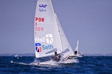 Olimpicos do Barreiro Álvaro Marinho e Miguel Nunes em grande na Sail for Gold