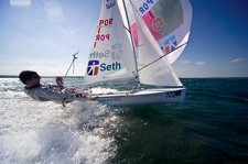 Equipa Cidade do Barreiro Álvaro Marinho e Miguel Nunes em 5º na Sail for Gold