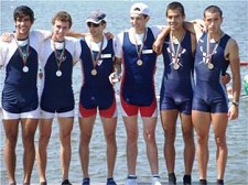 Ferroviários do Barreiro /Baía do Tejo conquistam mais um título nacional Campeonato Nacional de Verão Seniores remo