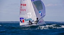 Marinho e Nunes olimpicos do Barreiro São sétimos em Weymouth e disputam Medal Race