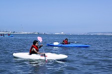 «Agosto Flutuante» na Moita» aberto à participação de toda a população. Canoagem na Praia Fluvial do Rosário
