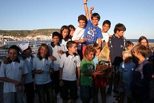Clube de Vela do Barreiro - Campeonato de Portugal de Infantis João Bolina Campeão Nacional e CVB Campeão Nacional por Equipas