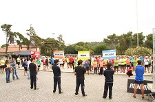 Mais de 350 atletas marcaram presença Jamor recebe primeiro treino da Corrida do Tejo