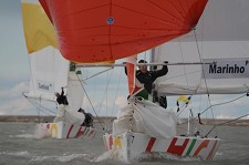 Equipa de Olimpico do Barreiro Seth Sailing Team termina em quarto lugar o Chicago Match Cup