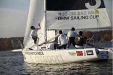 Equipa de Álvaro Marinho do Barreiro Seth Sailing Team continua na liderança do BMW Berlim Match Cup
