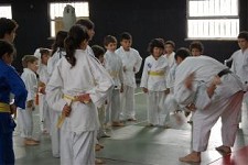 Aula aberta de Judo no GC Corroios no Seixal Barreiro marca presença