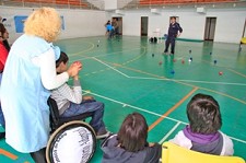 Torneio Escolar de Boccia em Setúbal Participaram trinta crianças e jovens portadores de deficiência