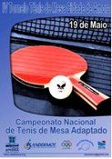 Campeonato Nacional de Ténis de Mesa Adaptado no Seixal 5ª Jornada Concentrada com os escalões Ambulantes e cadeira de rodas