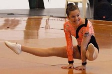 Campeonato Distrital de Ginástica Aeróbica Desportiva de Setúbal no Pavilhão Municipal da Quinta do Conde em Sesimbra
