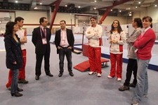 Secretário de Estado do Desporto e Juventude visitou ginastas portugueses em Bruxelas
