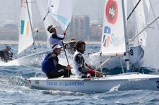 Team Seth / EDP / Barreiro de Marinho e Nunes em dia negativo fica de fora da Medal Race em Barcelona.
