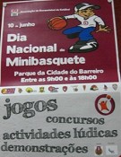 Festival de Encerramento de Minibásquete da Associação de Basquetebol de Setúbal Hoje no Parque da Cidade no Barreiro