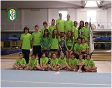 Grupo Desportivo Fabril do Barreiro Representado por 12 ginastas em Golfinhos no Distrital de Setúbal