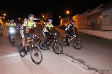 Passeio de bicicleta “Pedalada Ribeirinha Noturna” no concelho da Moita