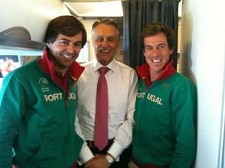 Olimpicos do Barreiro Viajaram para Londres com Aníbal Cavaco Silva