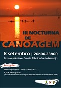III Noturna de Canoagem no Montijo Um evento que está aberto à participação da população no geral