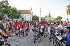Mais de um milhar de pessoas participaram em Setúbal no “2.º Setúbal Bike Tour” passeio de cicloturismo