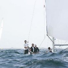 Álvaro Marinho Olimpico do Barreiro Medalha de Bronze no Campeonato Europeu de Match Racing em Bayona