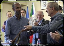 Atletas do CABB foram premiados pela pela AsAS Edivaldo Monteiro atleta olímpico da Moita encerrou a sua carreira