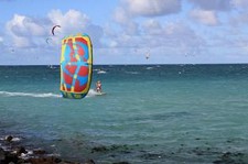 Inês Correia do Clube de Vela do Barreiro Última etapa do circuito mundial de Kitesurf Wave «O meu objectivo é simples: é para ganhar!»