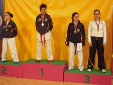 Sara Ramos atleta do Barreiro Tetracampeã Nacional de Karaté . representa o CRD Cavaquinhas do Seixal