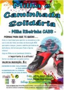 Milha Ribeirinha e Caminhada Solidária na Moita Paralelamente irá decorrer a Milha e Caminhada Solidária da Associação NÓS