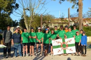 Clube Naval Barreirense - Barreiro Participação positiva na Regata de Primavera . Todos os seus atletas subiram ao pódio