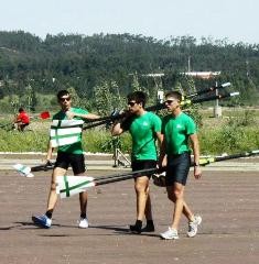 Remadores do Clube Naval Barreirense – Barreiro Candidatos à Equipa Nacional de Juniores