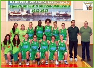 GD ESSA Barreiro Sub 19 Apurada para «final 4» Nacional