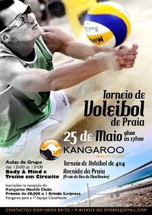 Torneio de Voleibol de Praia no Barreiro Haverá Aulas de Grupo, Churrasco, Música e Convívio